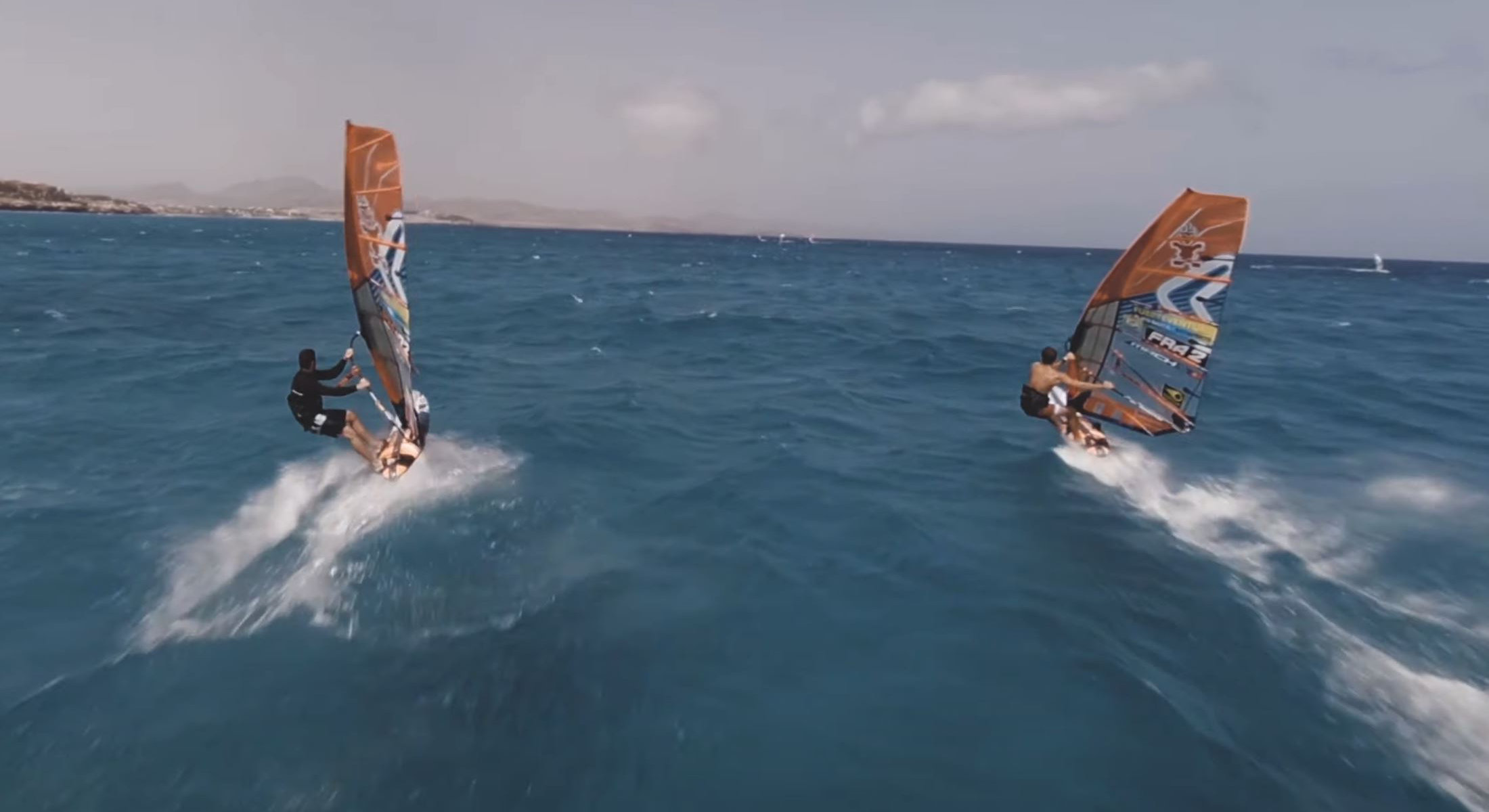 Drone Windsurfing